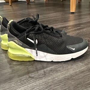 Nike Air Max 270 Black with Lime Accents